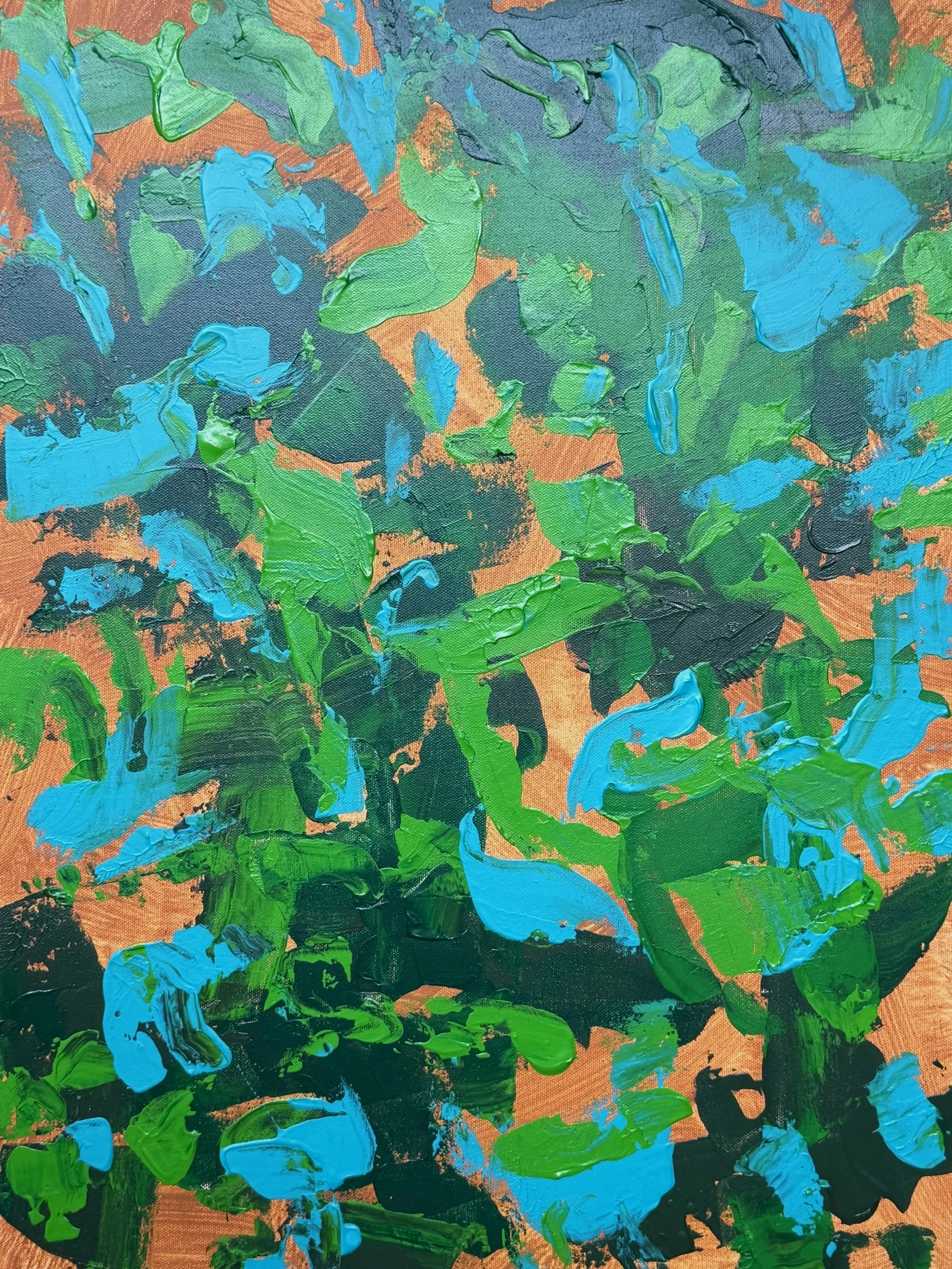 GREEN AND BLUE ATMOSPHERE