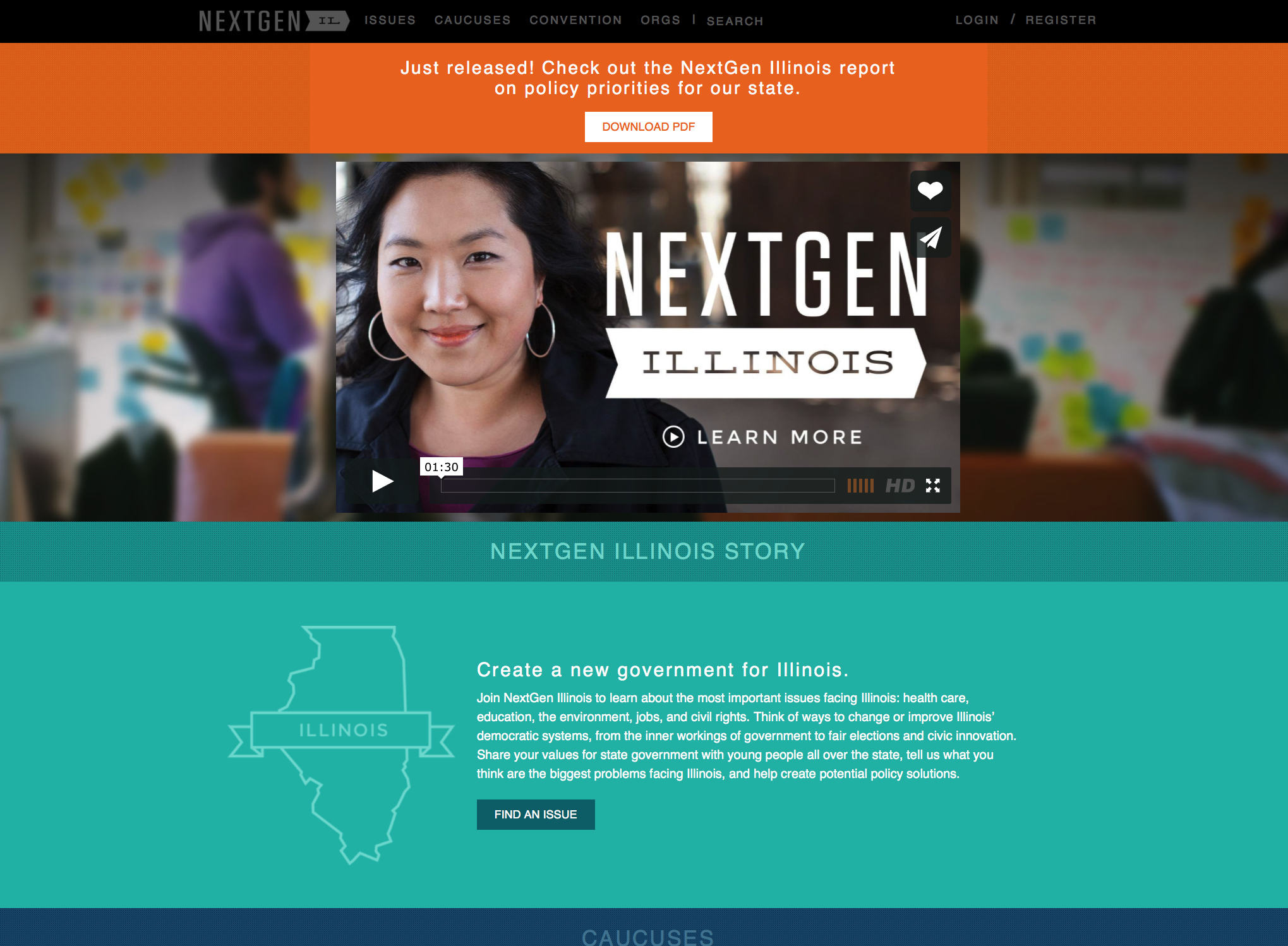 NextGenIL - an online deliberation for young people