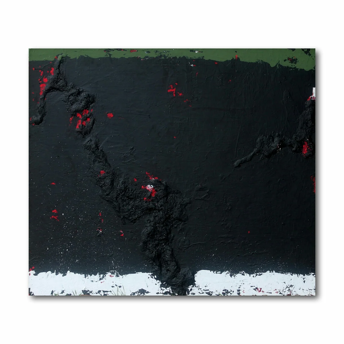 "Militant"  38"x44"x1.5" Mixed Media on Canvas