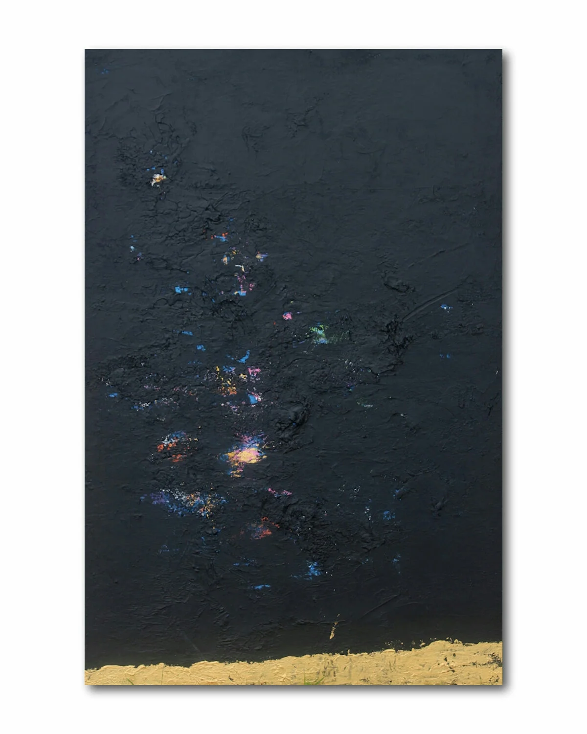  "Internal Fight" 24"x36" x.75" Mixed Media on Canvas