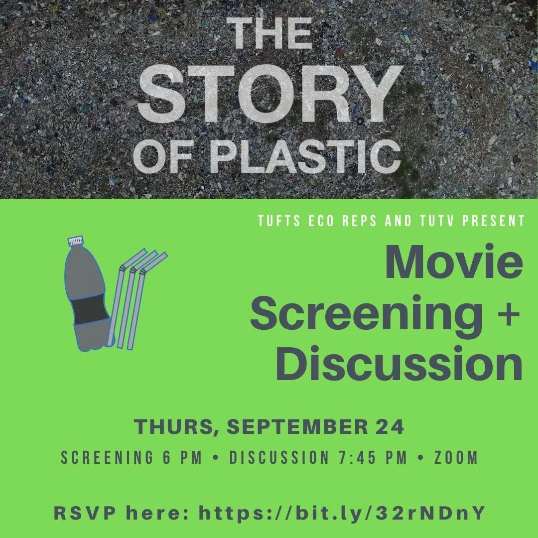 Flatten the curve while educating yourself about the heroes and villains behind the plastic pollution crisis. Join our virtual screening of The #StoryOfPlastic, co-hosted by TUTV and Eco Reps, on September 24 at 6 p.m. There will be a discussion and 
