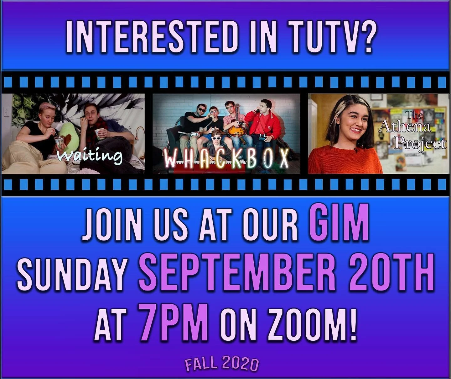 Hello everyone! Today marks the first day of operation for all clubs and we want to invite you to our general interest meeting on Sunday September 20th! All are welcome and you can find the zoom link on our Jumbo Life page (linked in bio). Also make 