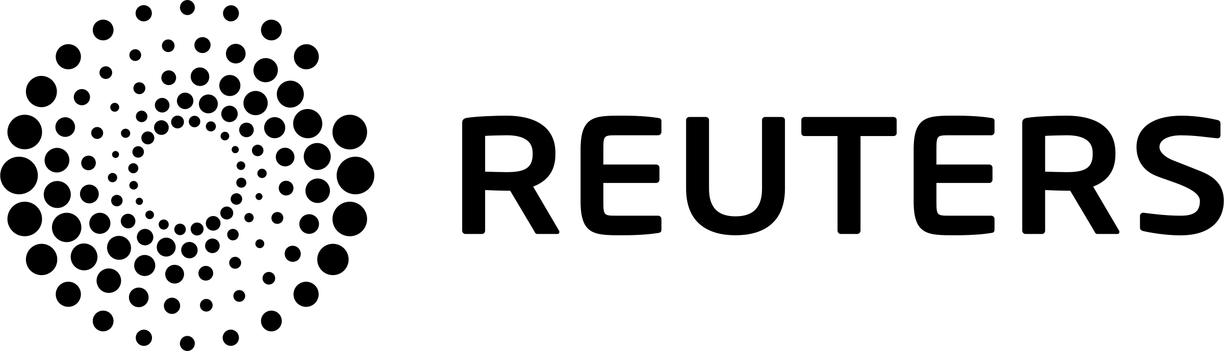 The REUTERS logo in black and white.