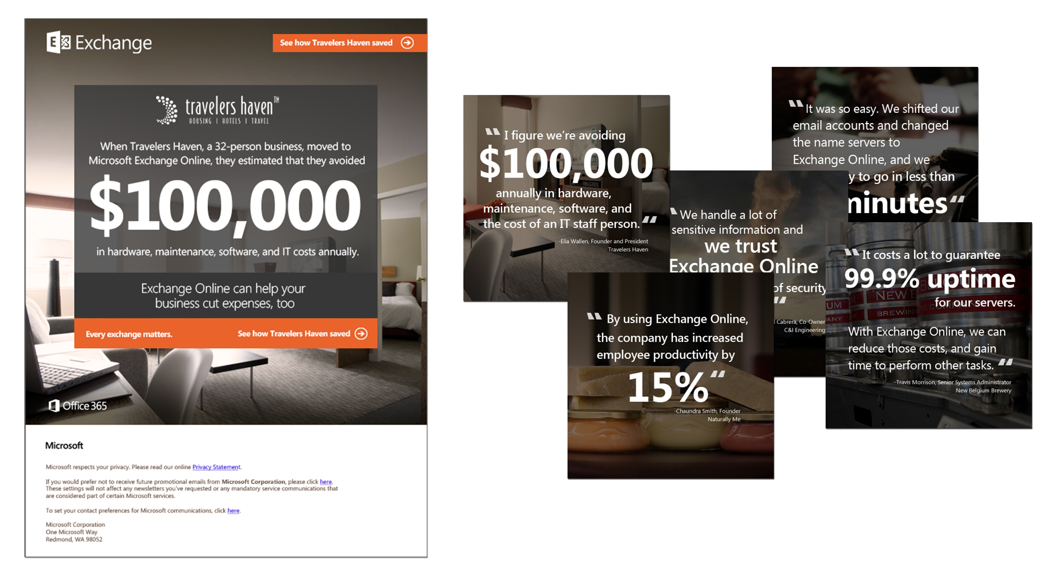 Email and social micro-content