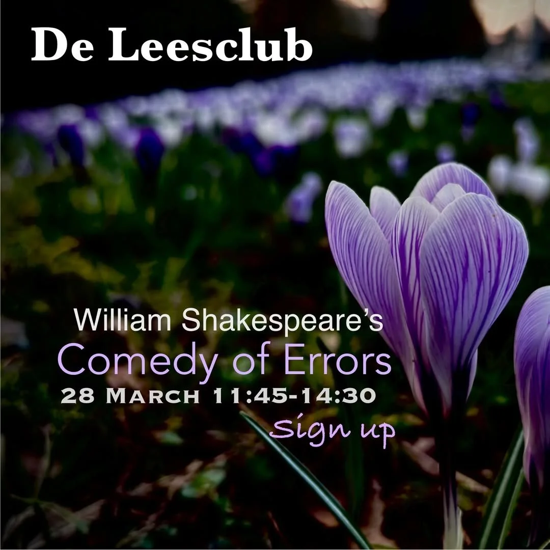 Play Reading of ''Comedy Of Errors''