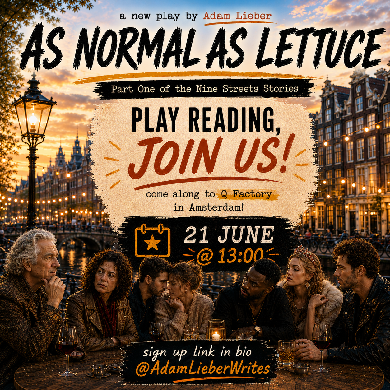 Play Reading of ''As Normal As Lettuce''