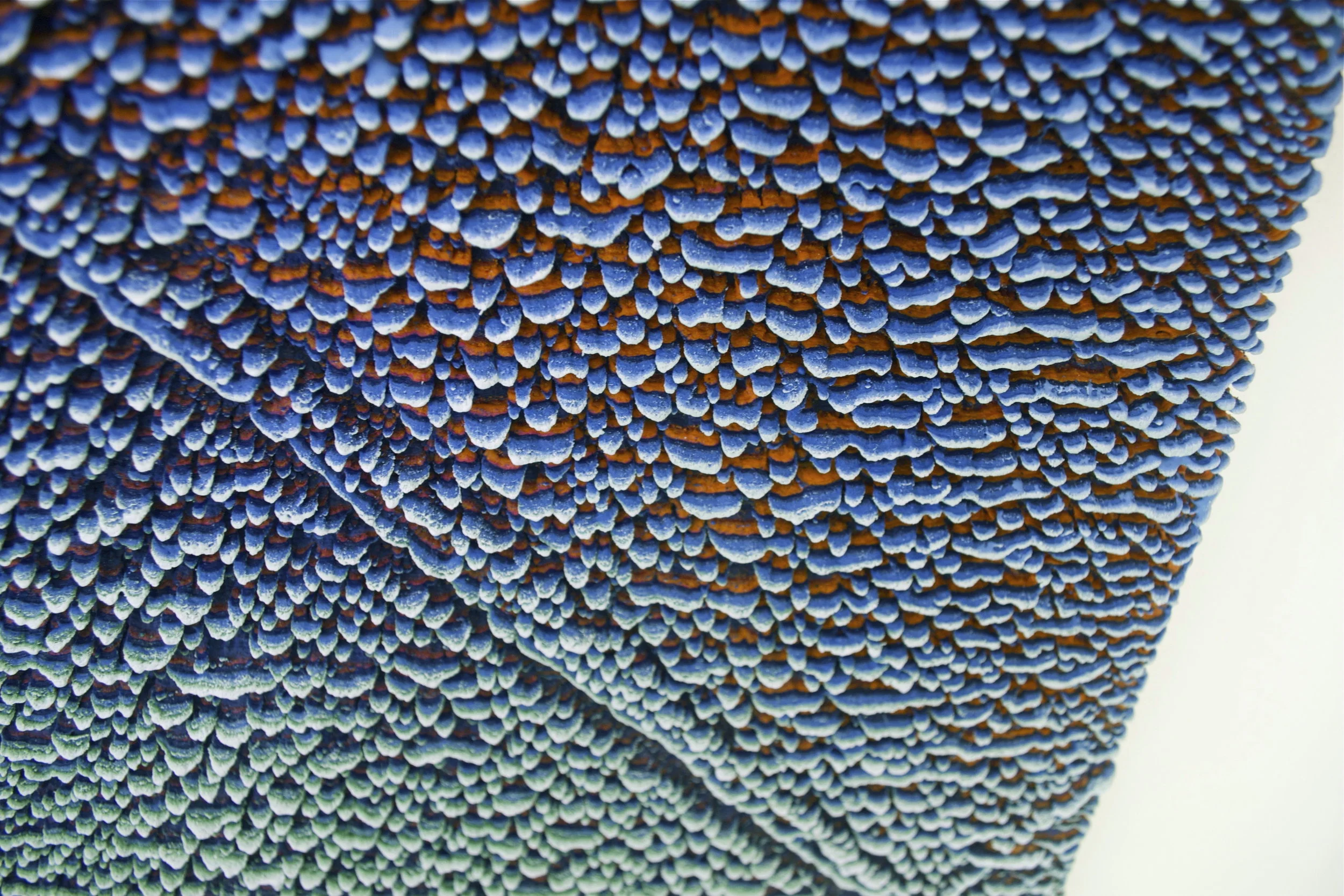 Rowena Boyd Heliacal Rising (detail), 2017 Encaustic on board 100 x 85cm