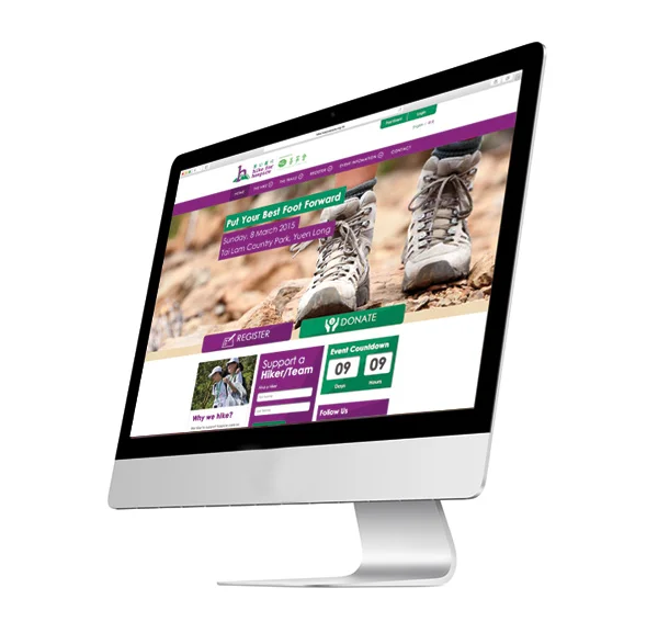 Hike for Hospice Website