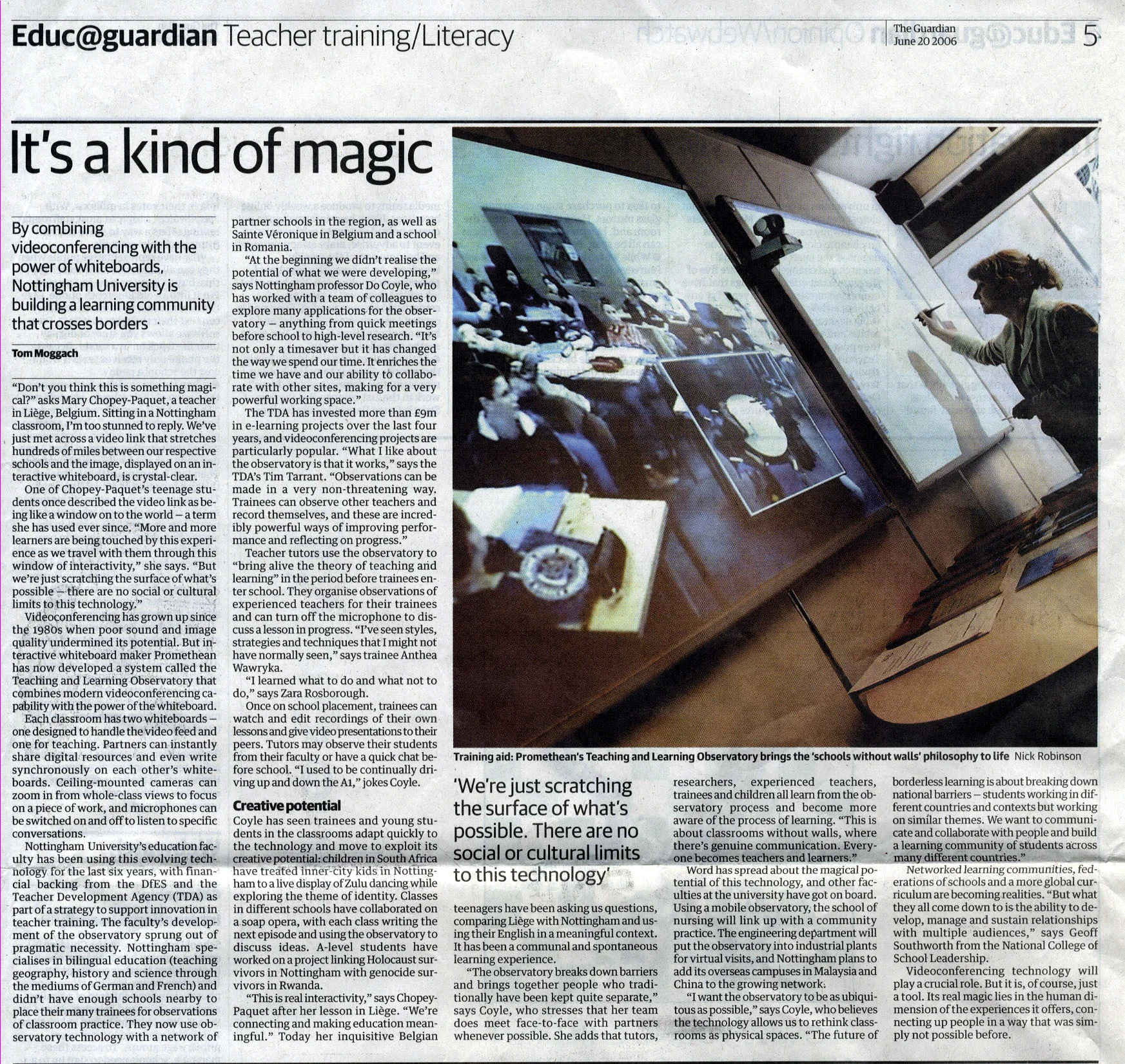 It's a kind of magic