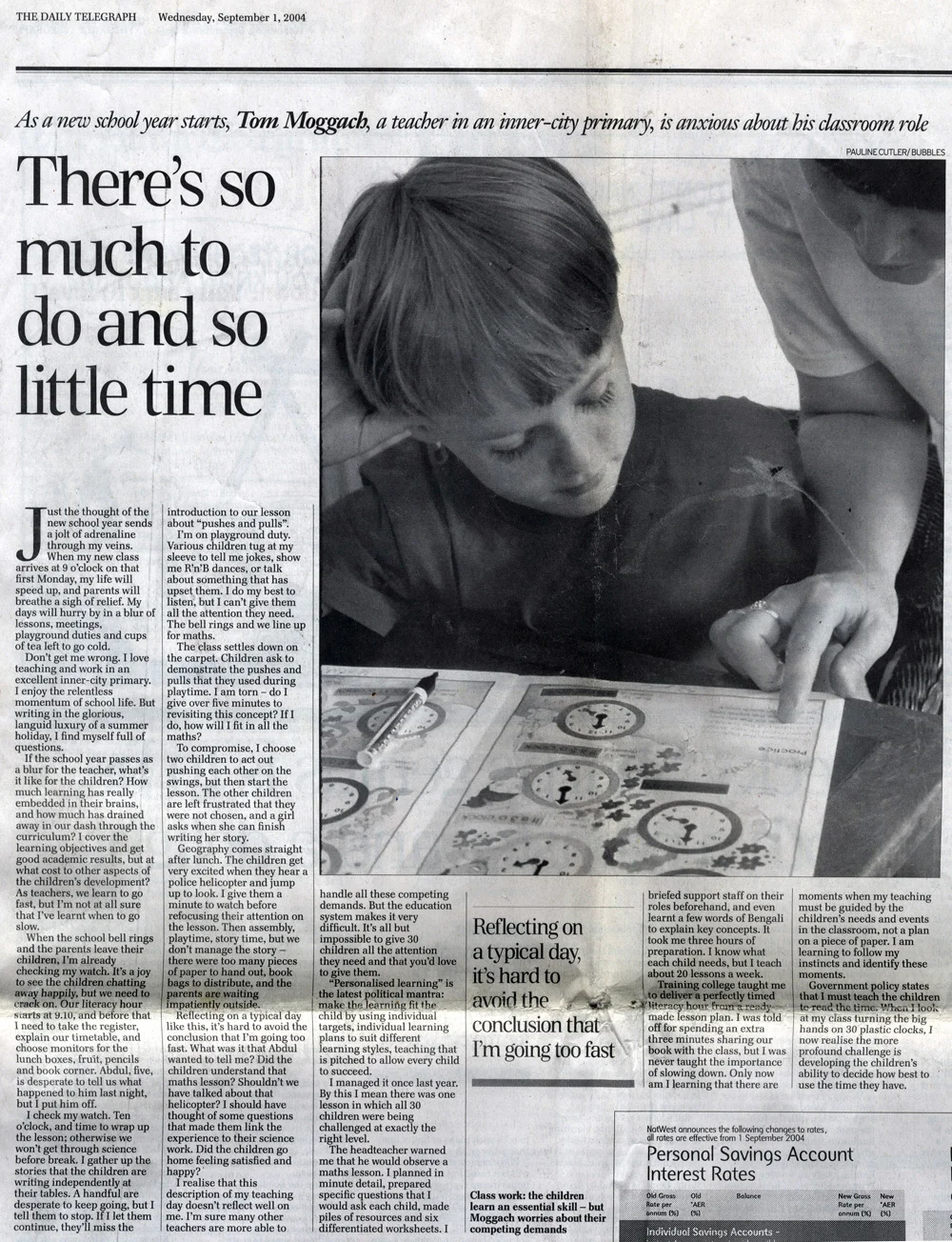 There's so much to do and so little time