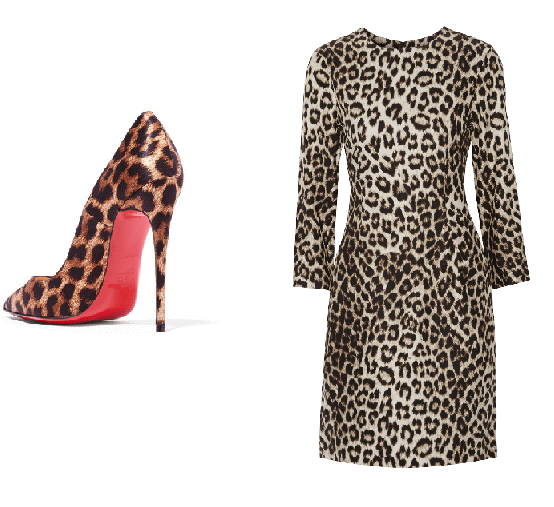 Shoes: Louboutin. Dress: Rag & Bone.