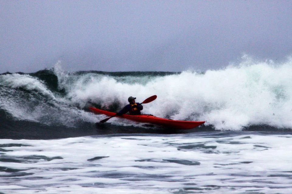 Surfetur med kajakk til Stadt 6-8 november 