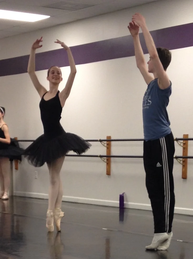 Gerda and the Snow Queen Rehearsal