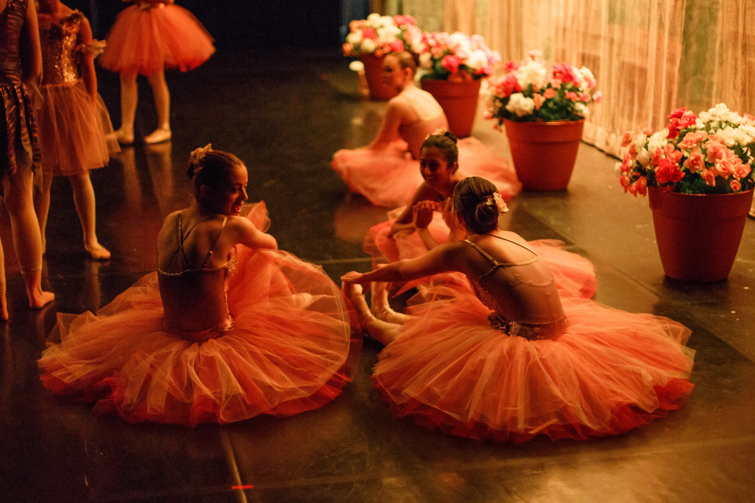 Friendships formed while working together on a production are sweet and strong.