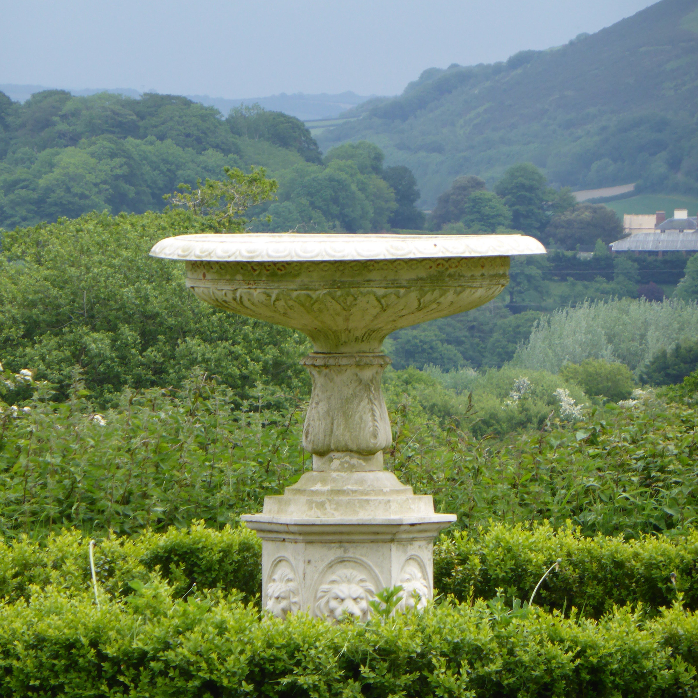 Sculptural Bird Bath