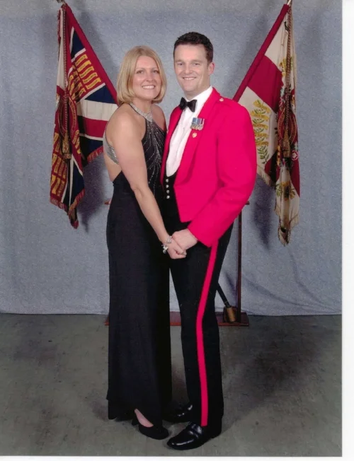 Carl with wife Adel