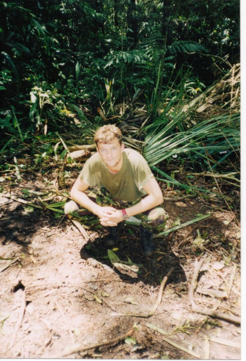 Carl in the jungle