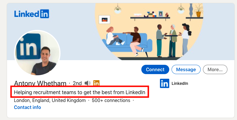 LinkedIn Headline best practice