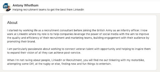 LinkedIn profile tips for jobseekers
