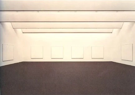 Martin's 1979 Islands series at the Joseph Albers Museum in Bottrop, Germany.