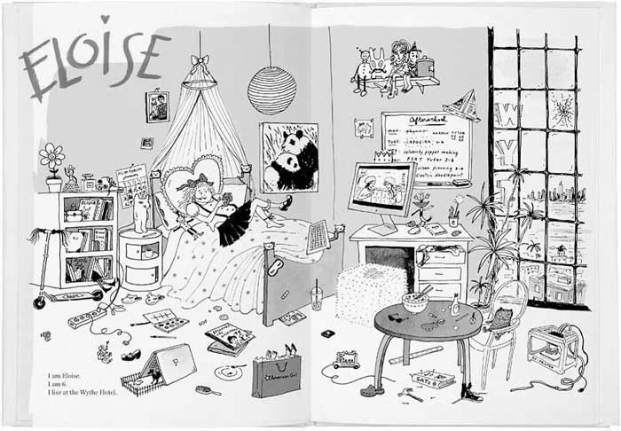 At least in New York Magazine Eloise moved to Brooklyn a couple of years ago.