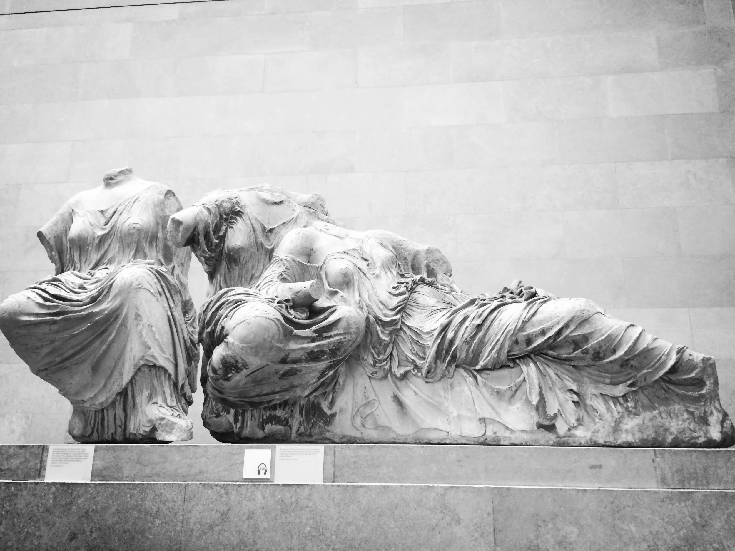 Hanging out with the Elgin Marbles