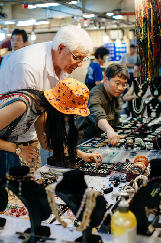  The strange, overpriced and fun&nbsp; Jade Market &nbsp;in Taipei.    