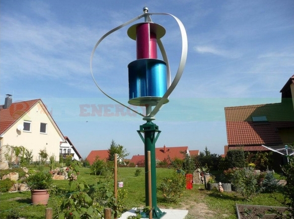 Isolere Lyn Typisk 400W RX V400-S 12/24V 3pcs Blade Vertical Axis Wind Turbine Generator  WindSoleil Solar and Wind Energy