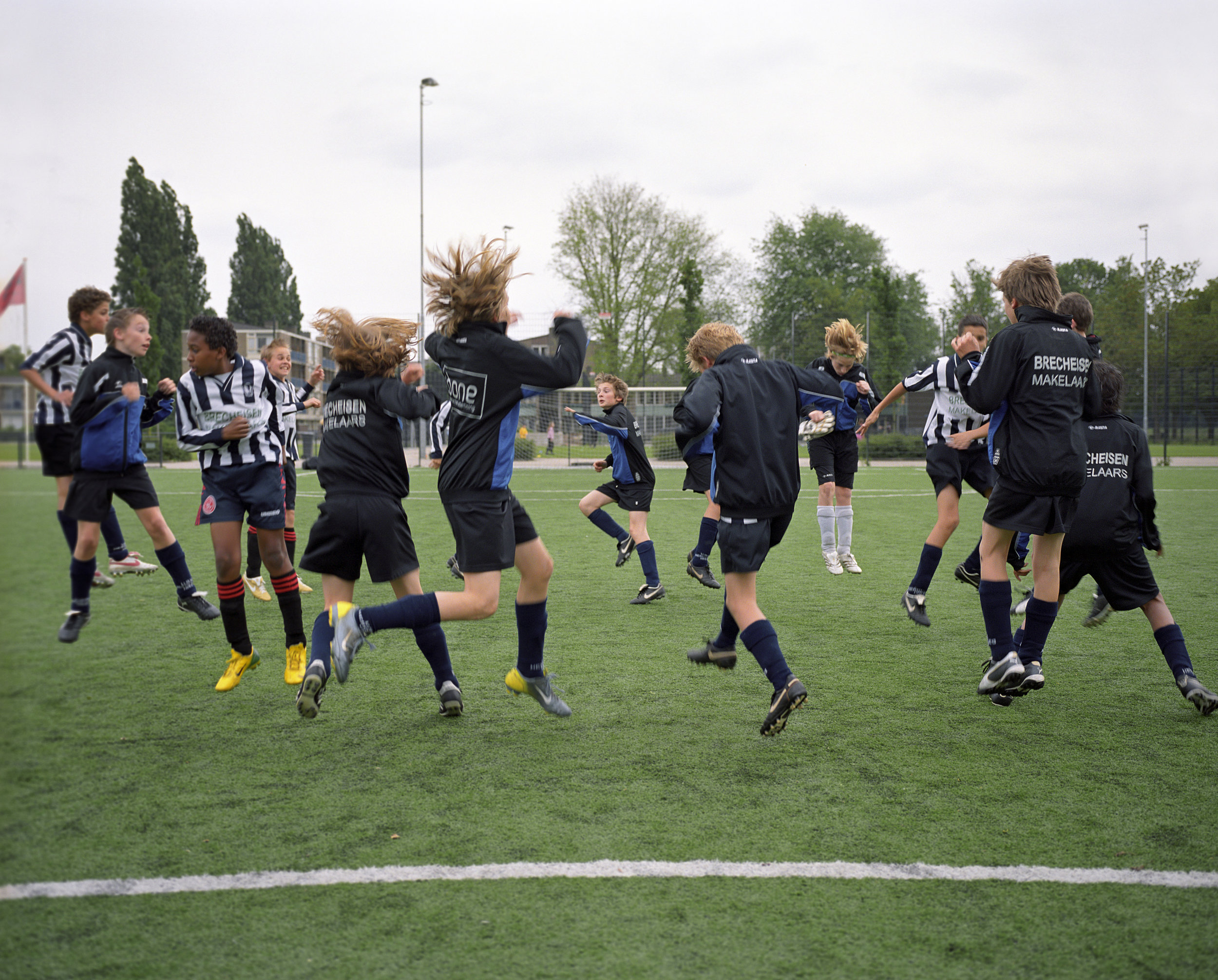 Voormalig Ministerie van O C en W, reportage Johan Cruijffvelden
