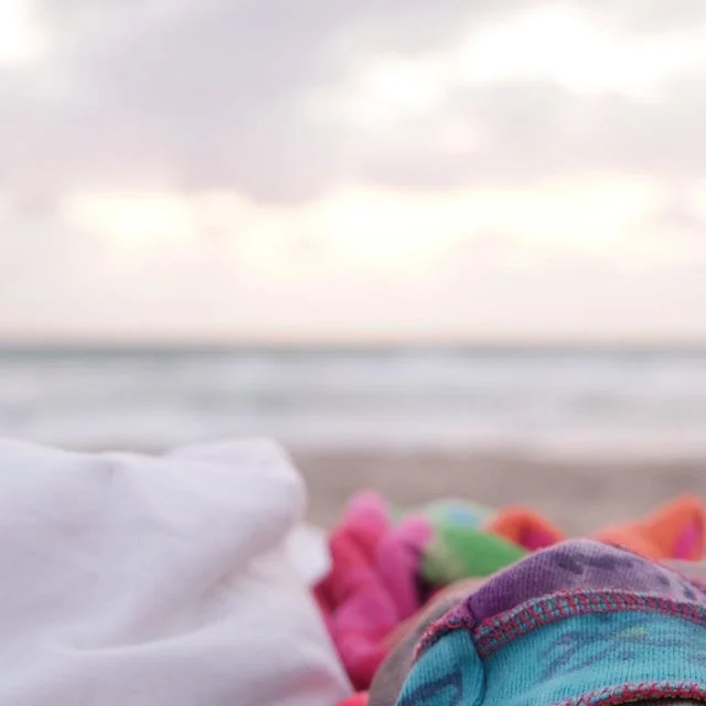 That time I made myself a bed on the beach to watch the sunrise but the sun was like &lsquo;nah&rsquo; 🌥🌬