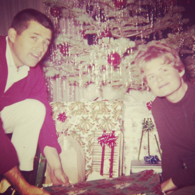 Vintage Christmas Lilies and  Lambs