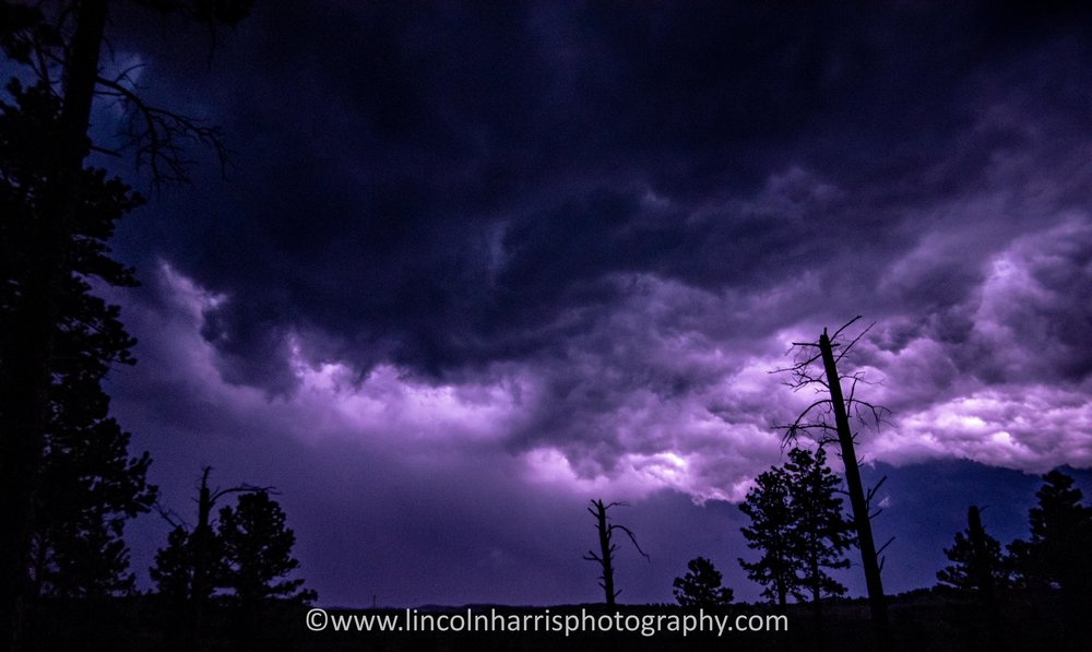 Wind Cave Lightning Storm Clouds Lincoln Harris Photography Wind Cave Lightning Storm Clouds Lincoln Harris Photography
