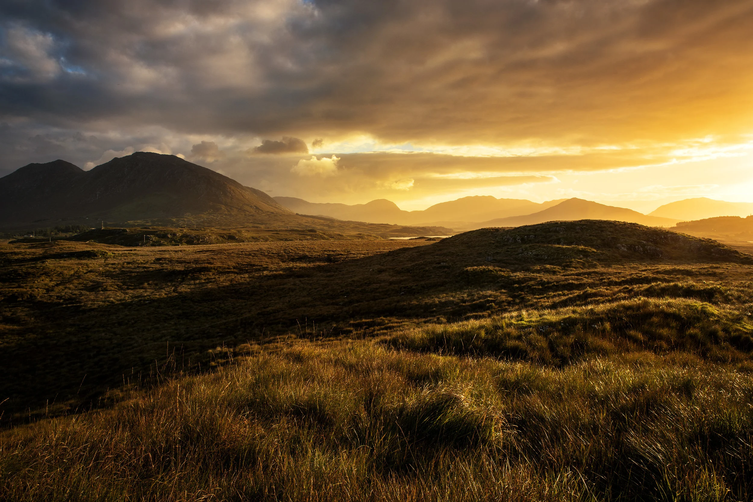 Sunrise in Connemara