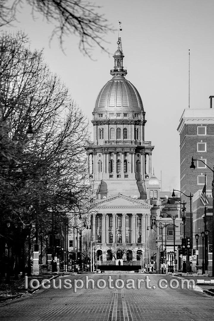 J23 Sunrise View Down Capitol Drive 3395 BW FB.jpg