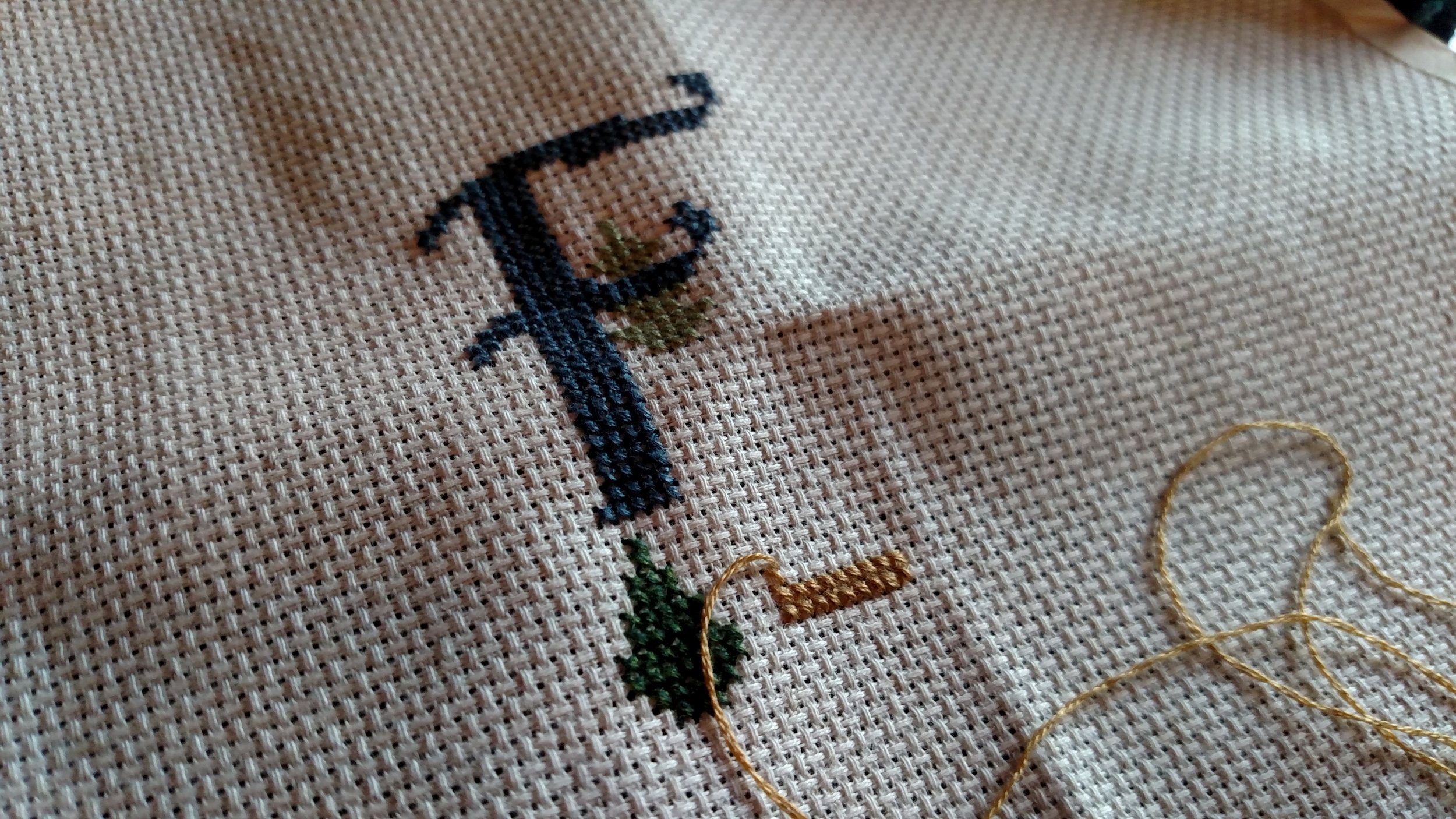 Cross Stitch Demonstration