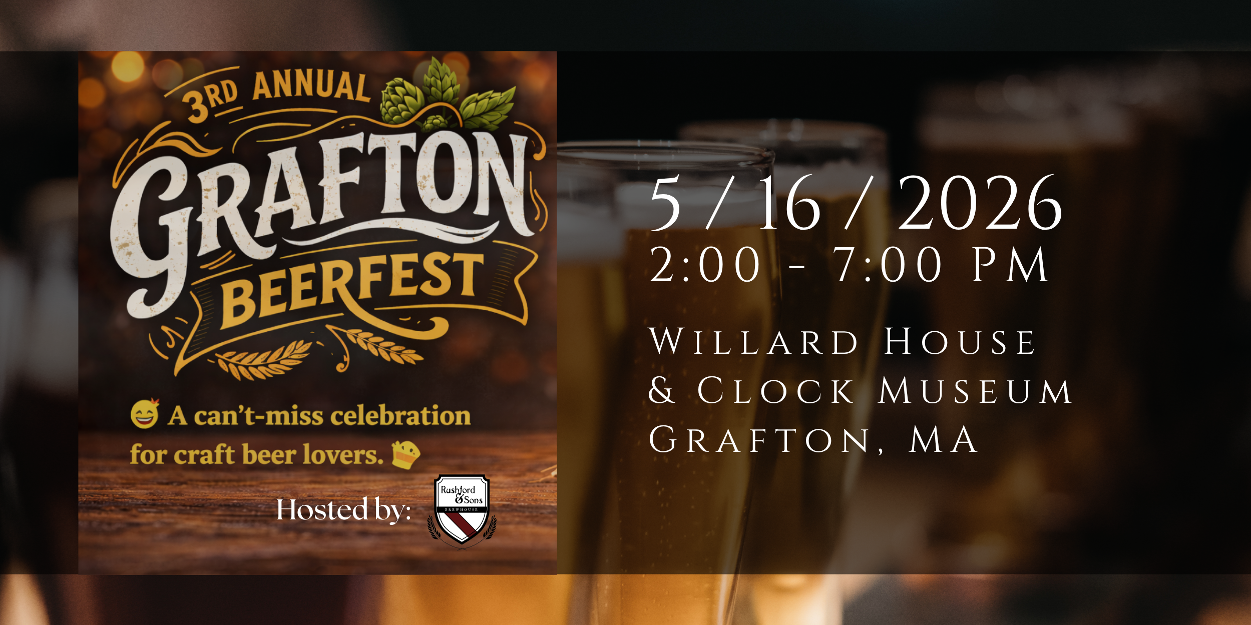 3nd Annual Grafton Beer Festival