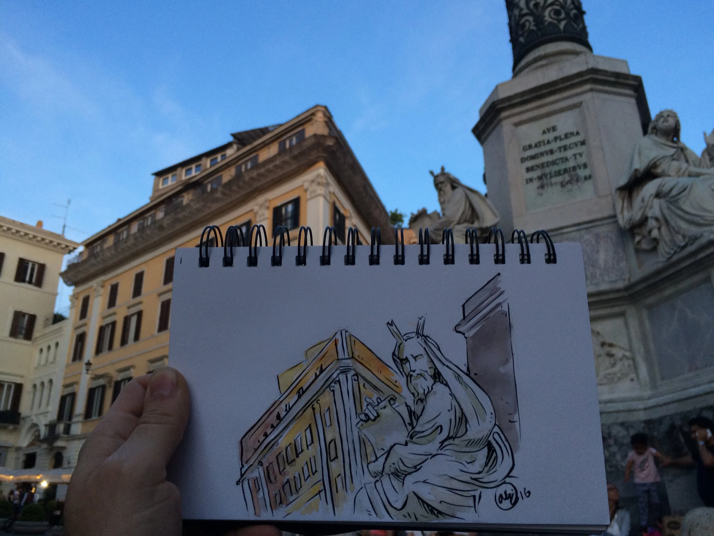 Italy - Rome sketch