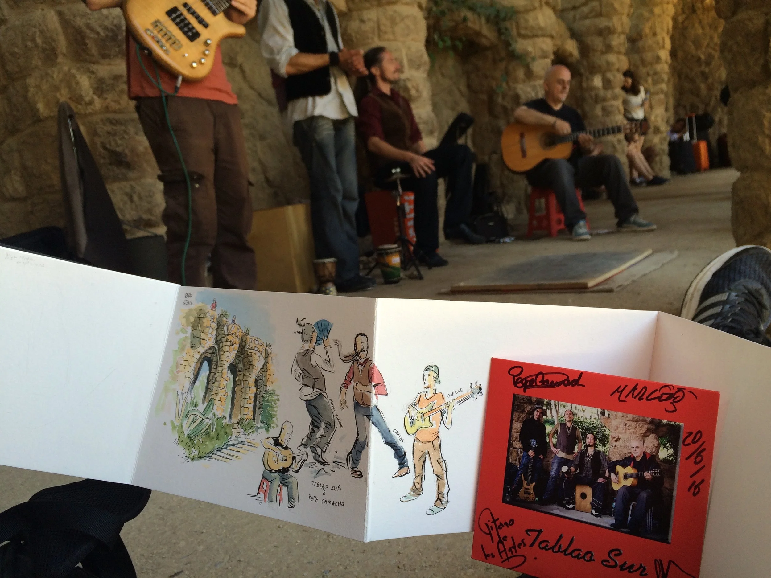 Spain - Tablao Sur performing at Par Güel