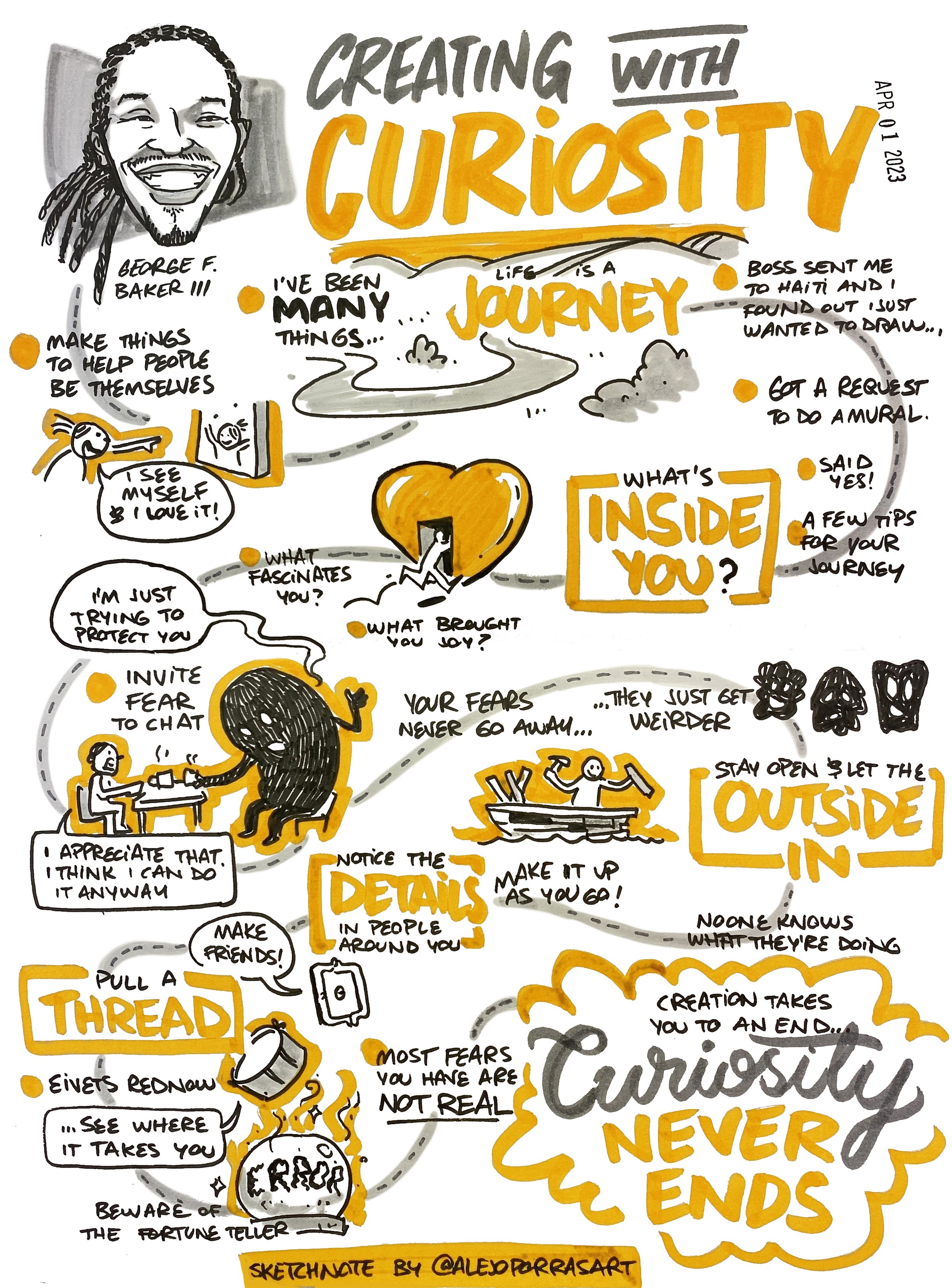 George_F_Baker_III- Creating With Curiosity