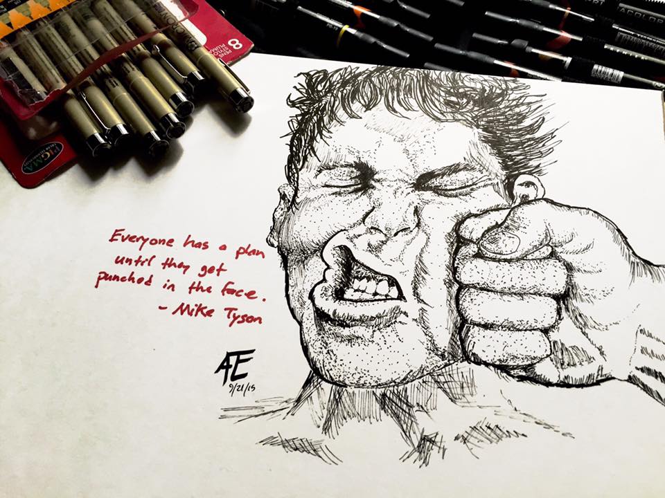 Late Night Sketch - Andy Ellwood 9/21/2015