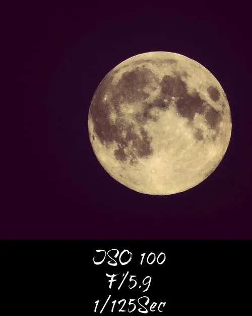 Taking Photos of the Moon