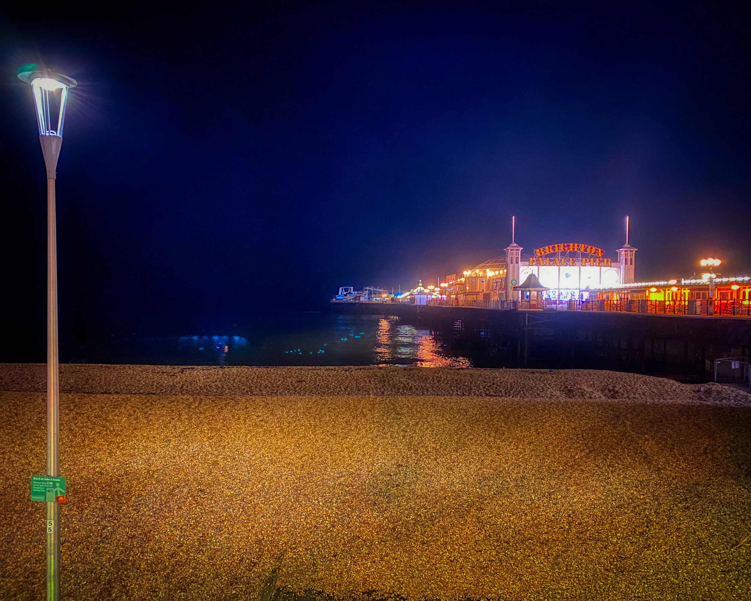 #MySundayPhoto - The Pier at Night