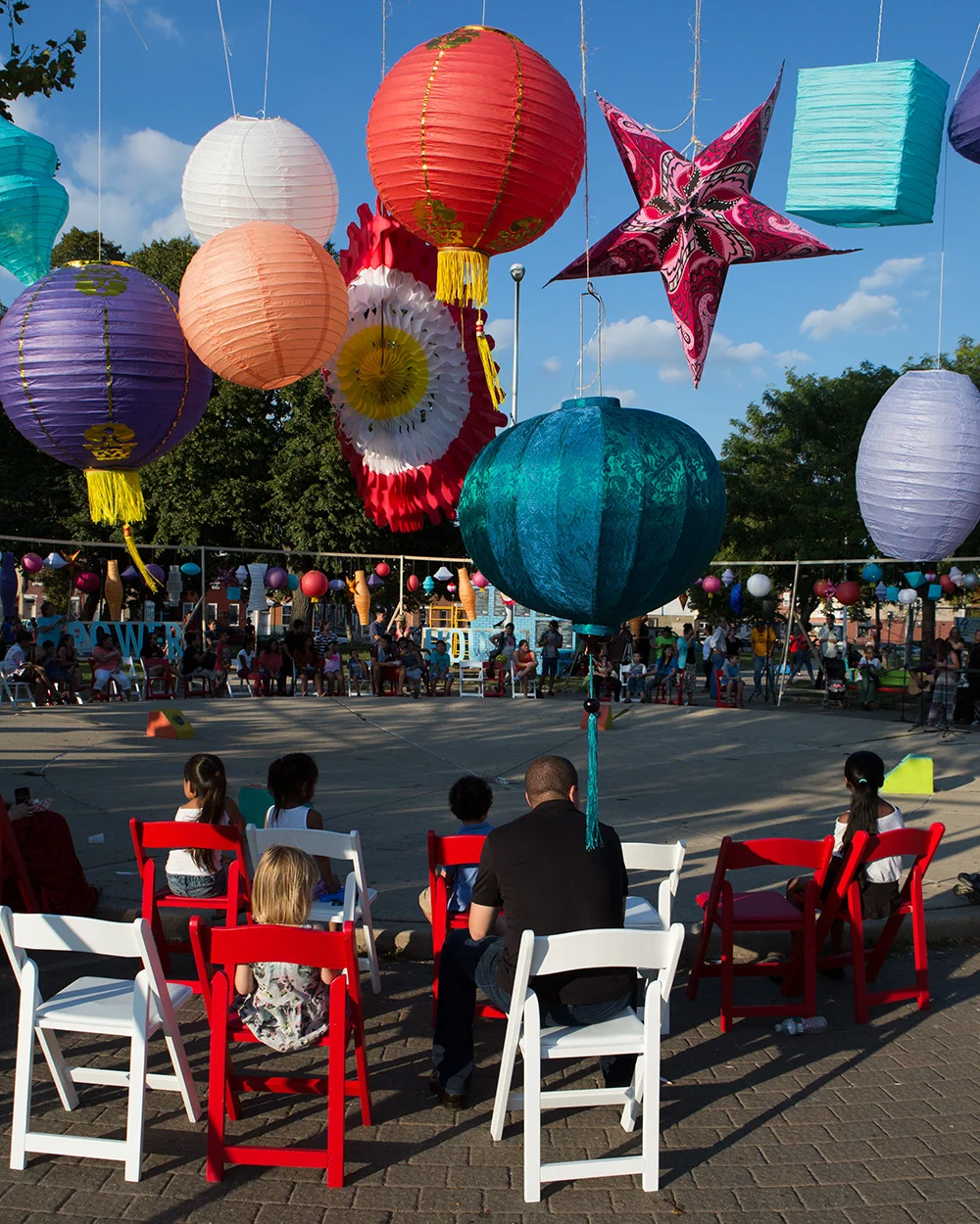 Photo taken during Mifflin Square Alliance Festival, part of Playgrounds for Useful Knowledge, a social practice art project in South Philadelphia. I provided urban ethnographic research and community organizing for the two-year collaboration.