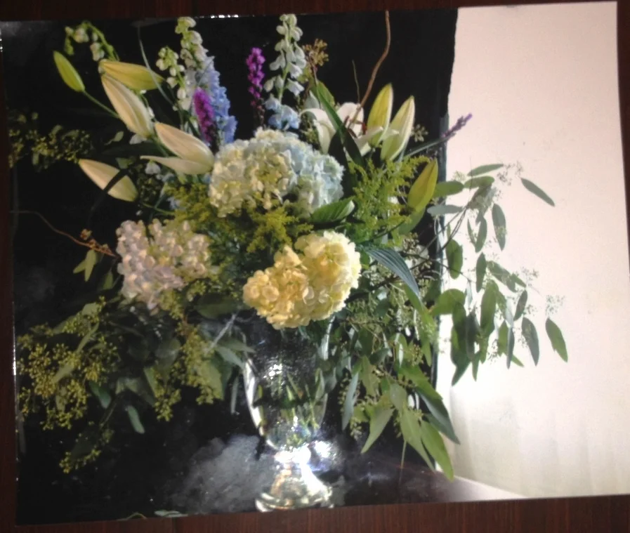 4. Photograph bouquet (prepare for daily changes in bloomage!)