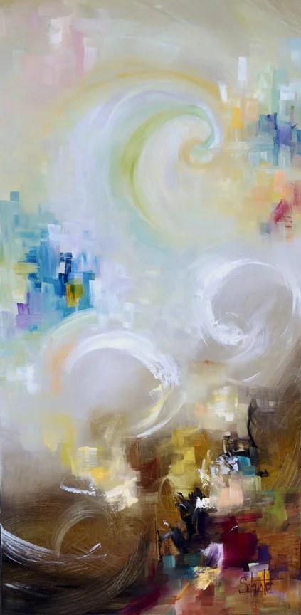 Nitrogen III 23"X47" $2,100