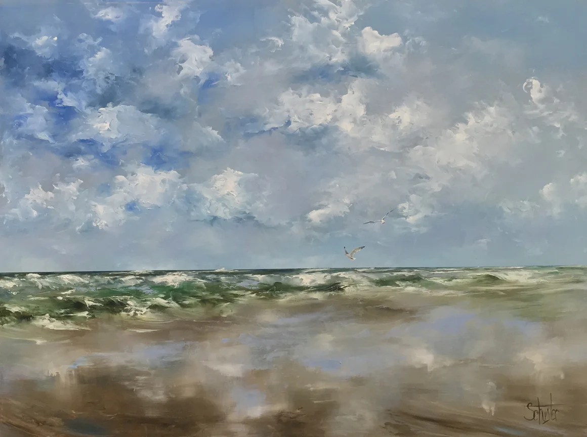 Monique Bay South 35"X47" 3,300