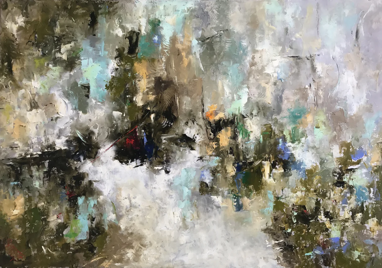 Wonderstone   33"x 47".  $3,400