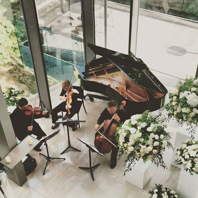 Beautiful start to the celebration for Ashley &amp; John! #royalconservatoryofmusic #strings #torontowedding #beautifulmusic