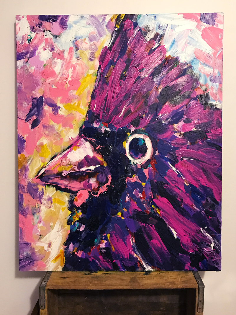 Purple Cardinal  
