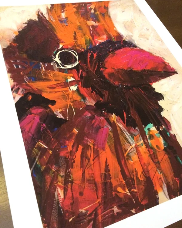 Cardinal, Giclee Print